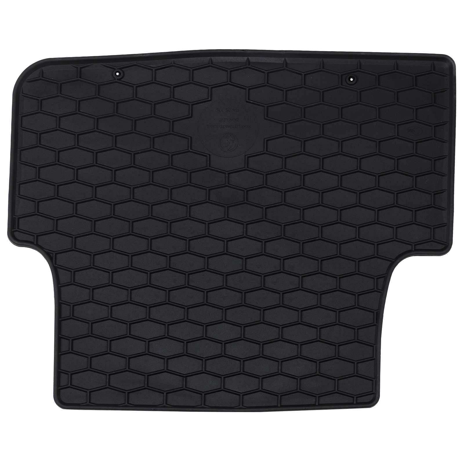 vidaXL Mata samochodowa 4 pcs Czarny odpowiedni dla VW POLO 2021- Guma