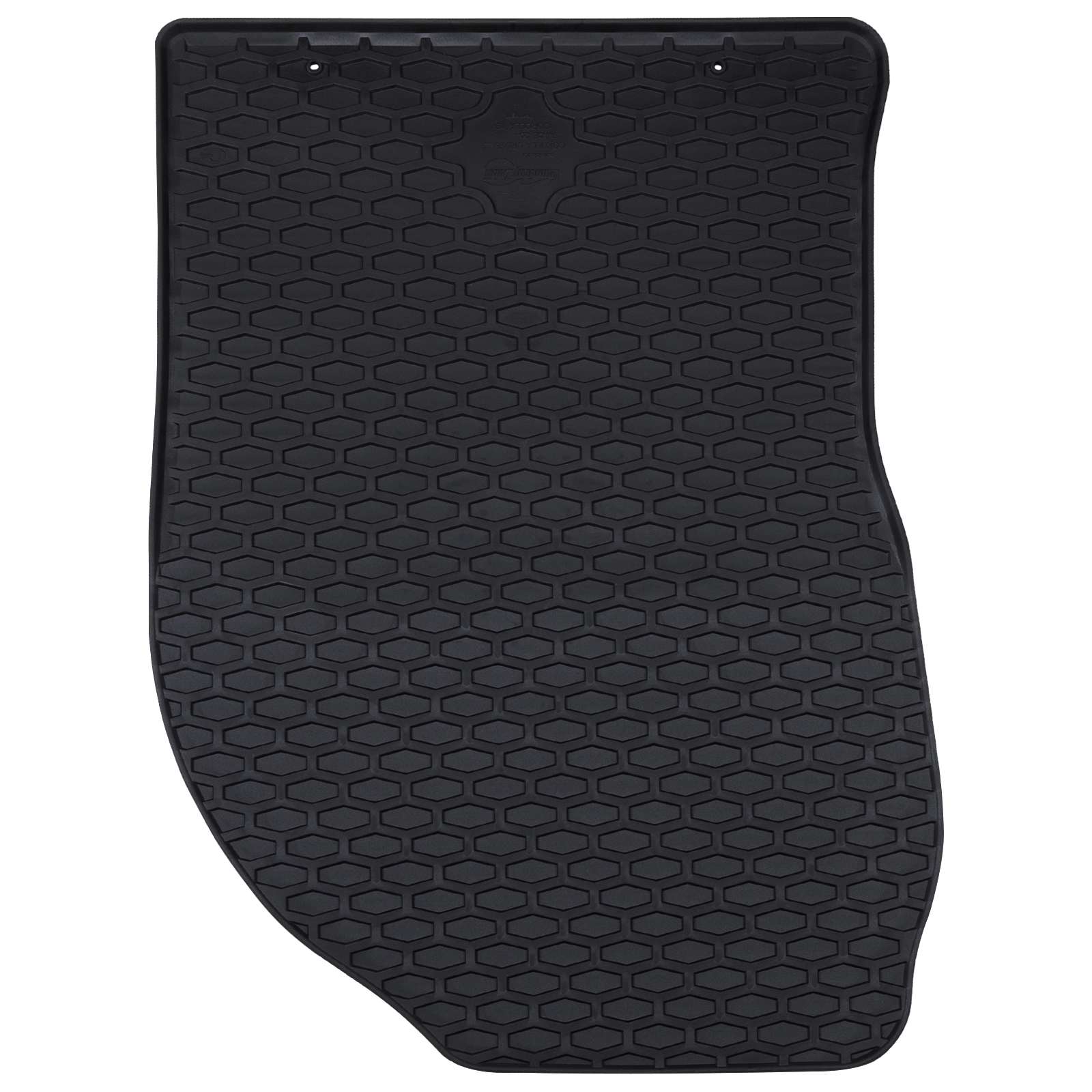 vidaXL Mata samochodowa 4 pcs Czarny Guma