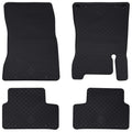 vidaXL Mata samochodowa 4 pcs Czarny odpowiedni dla MERCEDES a 2018-