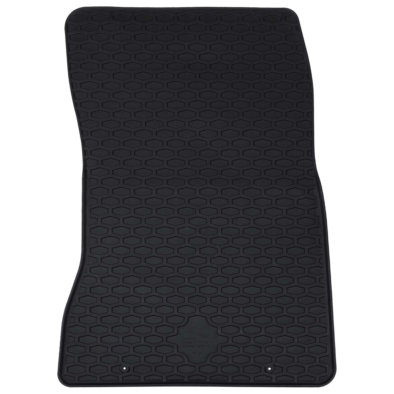 vidaXL Mata samochodowa 4 pcs Czarny odpowiedni dla MERCEDES a 2018-