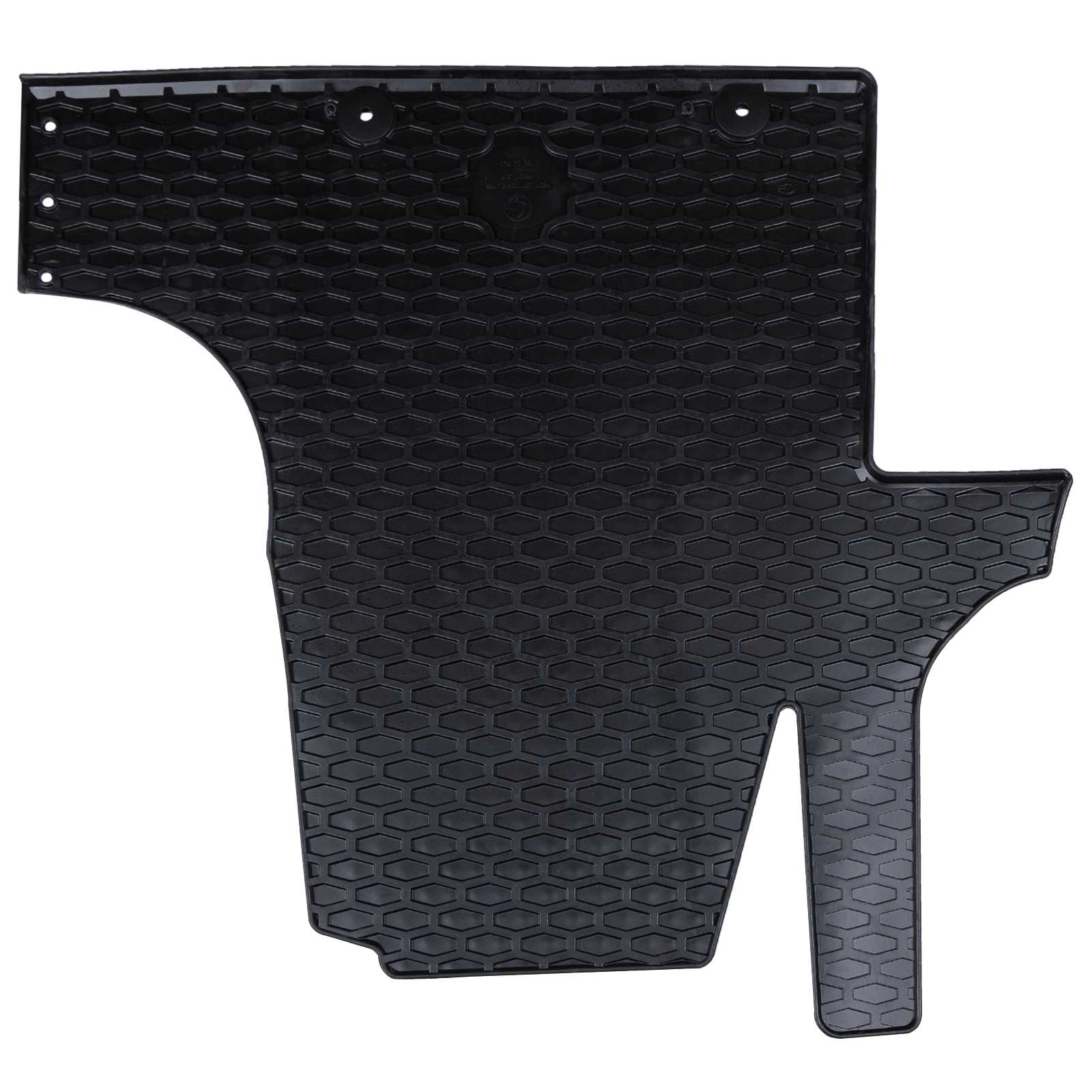 vidaXL Mata samochodowa 3 pcs Czarny odpowiedni dla VW T5 2010-2015