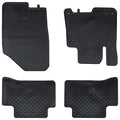 vidaXL Mata samochodowa 4 pcs Czarny pasuje do TUCSON 2020- Guma
