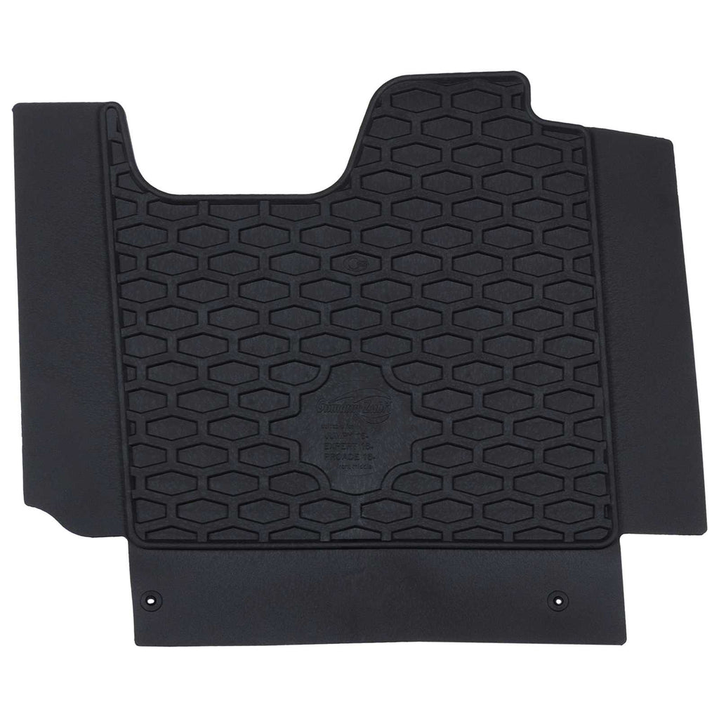 vidaXL Mata samochodowa 3 pcs Czarny Guma