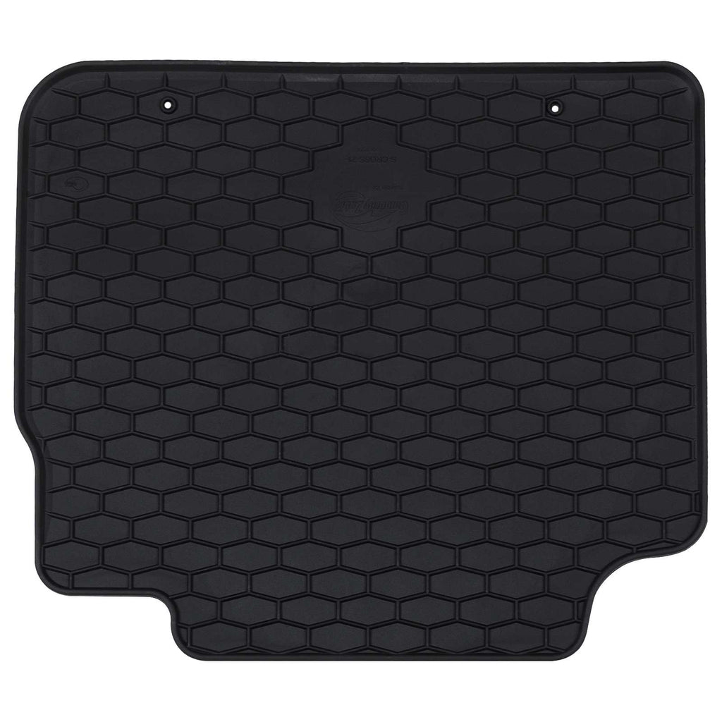 vidaXL Mata samochodowa 4 pcs Czarny Guma