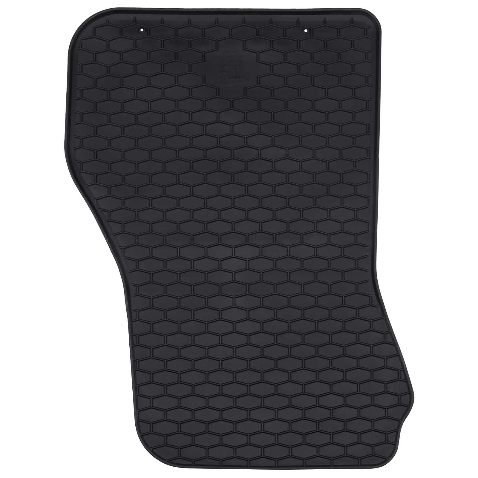 vidaXL Mata samochodowa 4 pcs Czarny pasuje do BMW 1er 2017- Guma