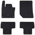 vidaXL Mata samochodowa 4 pcs Czarny odpowiedni do Volvo XC60 2018-