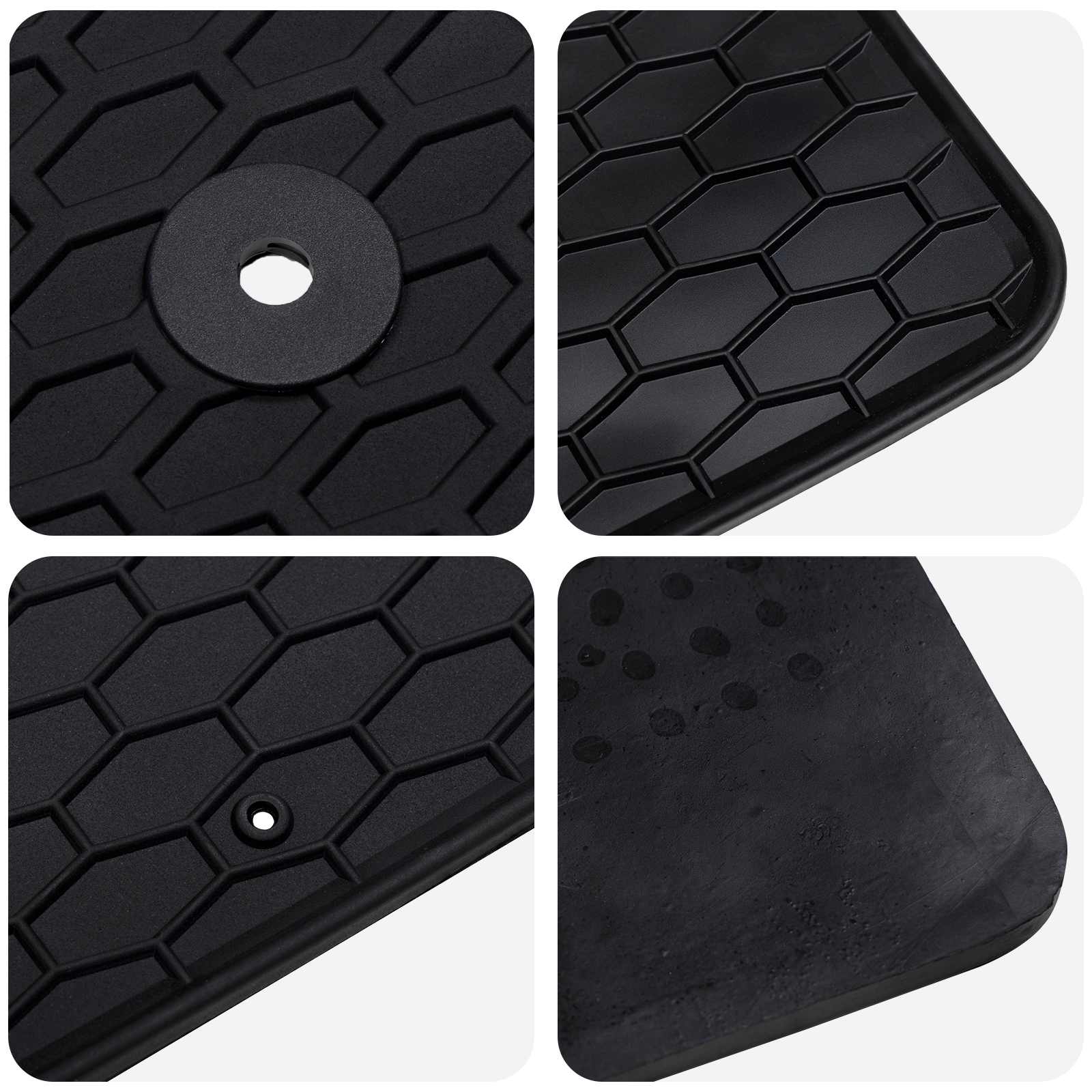 vidaXL Mata samochodowa 4 pcs pasuje do Renault MEGANE IV 2016- Guma