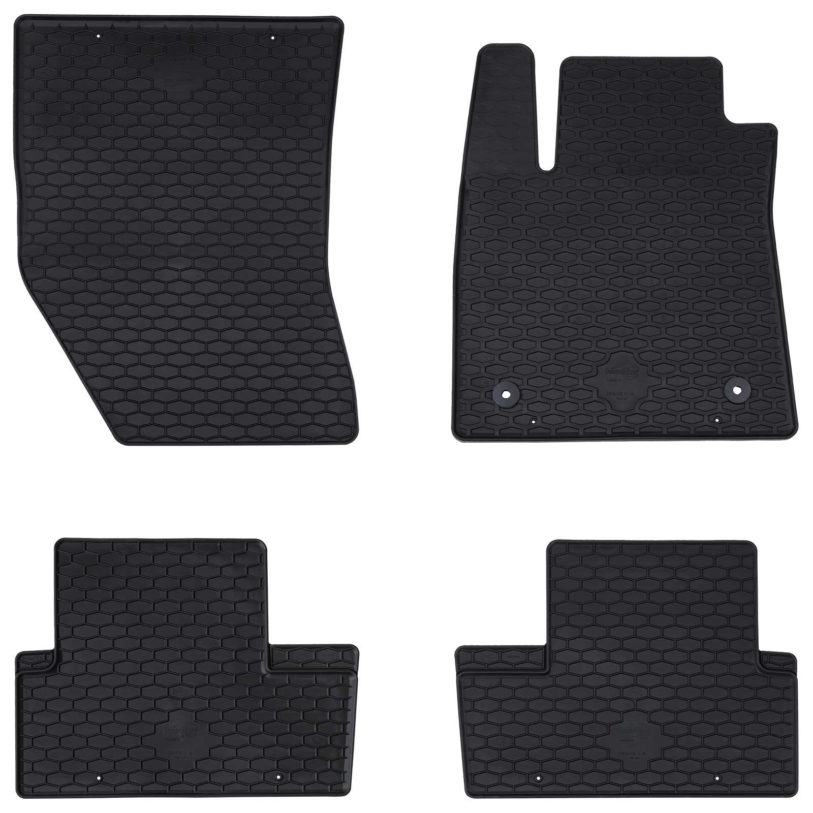 vidaXL Mata samochodowa 4 pcs pasuje do Renault MEGANE IV 2016- Guma