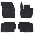 vidaXL Mata samochodowa 4 pcs Czarny odpowiedni dla Forda MONDEO 2014-
