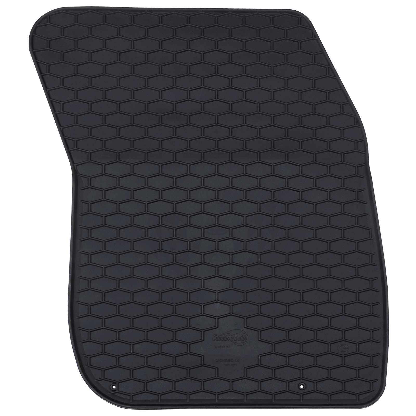 vidaXL Mata samochodowa 4 pcs Czarny odpowiedni dla Forda MONDEO 2014-