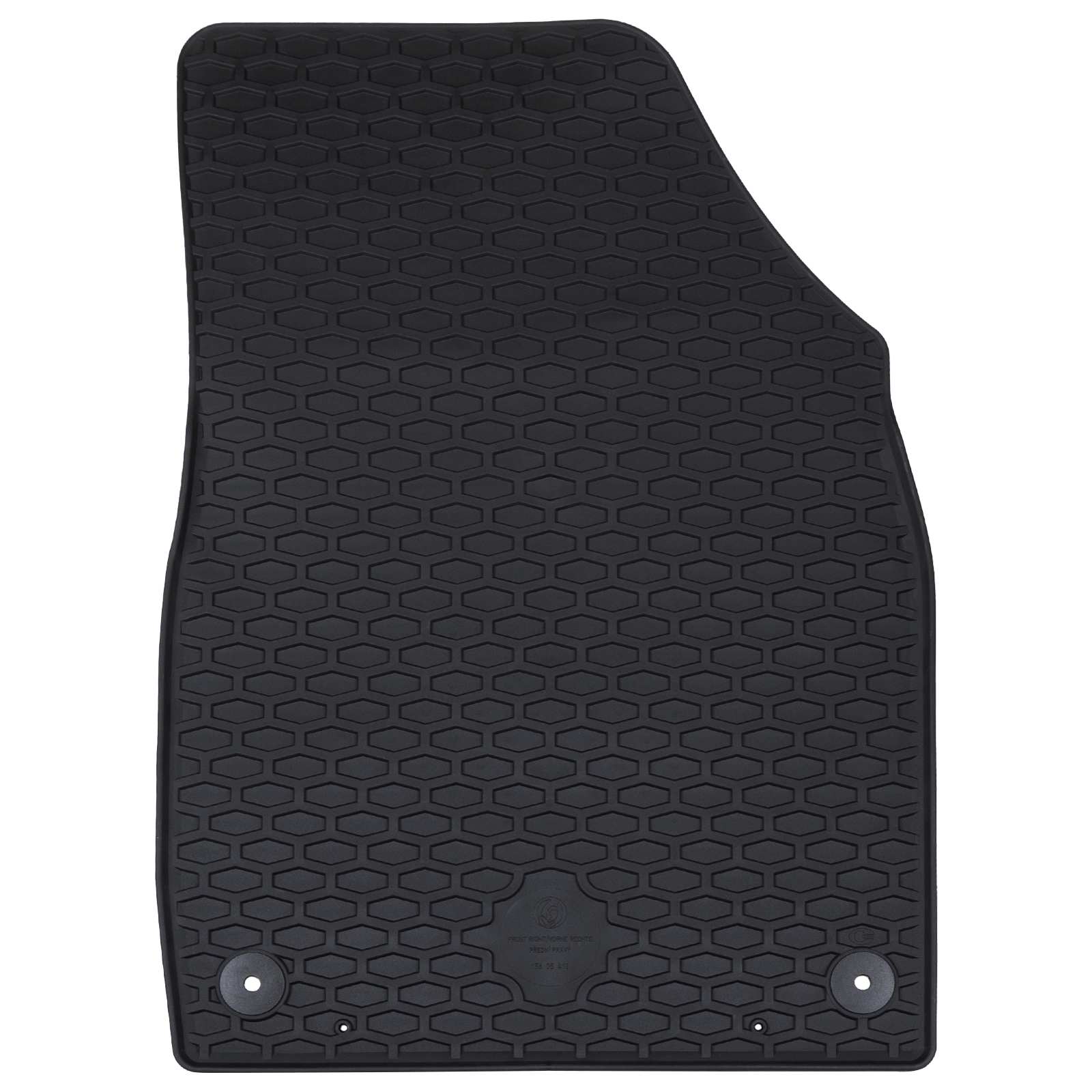 vidaXL Mata samochodowa 4 pcs Czarny pasuje do VW ID.3 2019- Guma