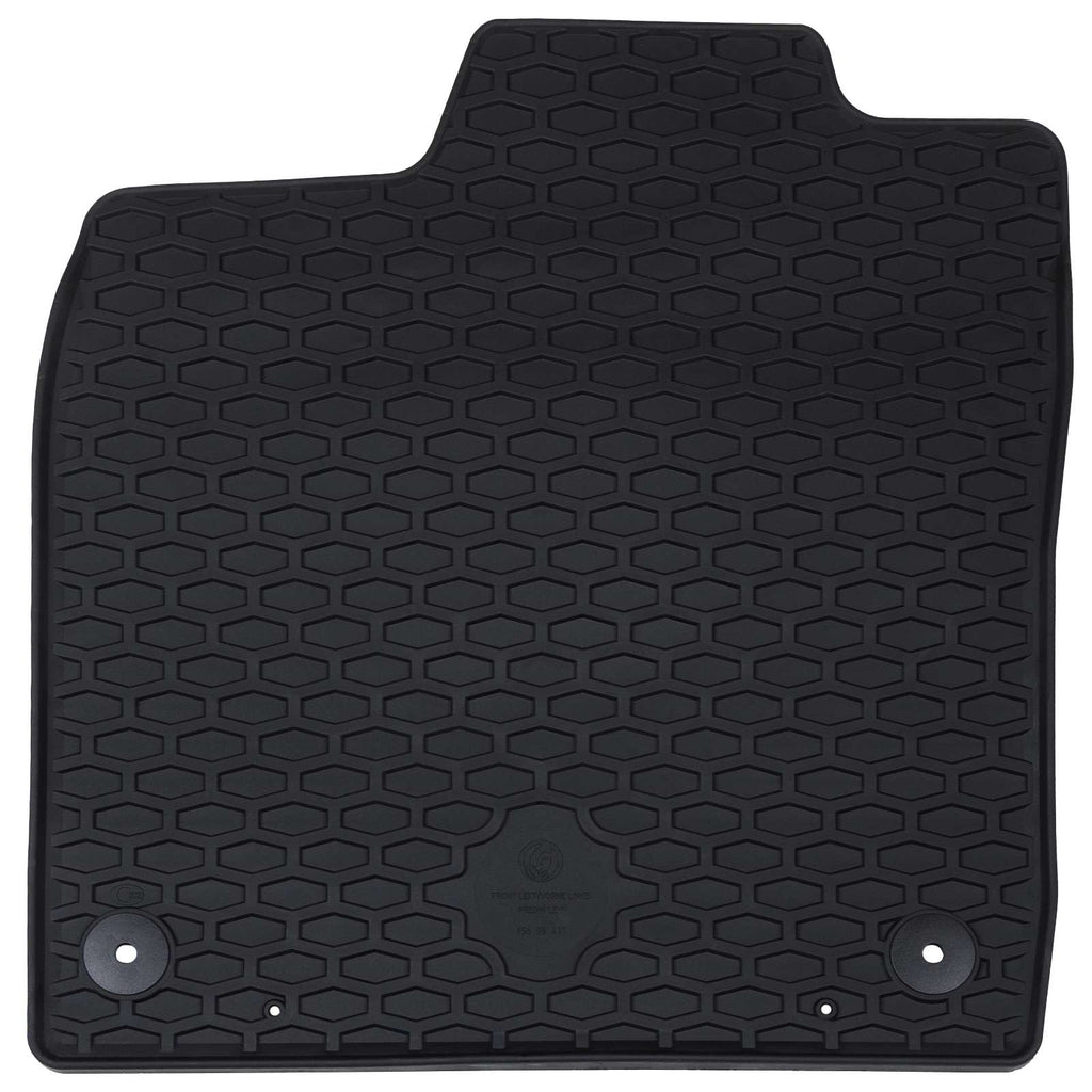vidaXL Mata samochodowa 4 pcs Czarny pasuje do VW ID.3 2019- Guma