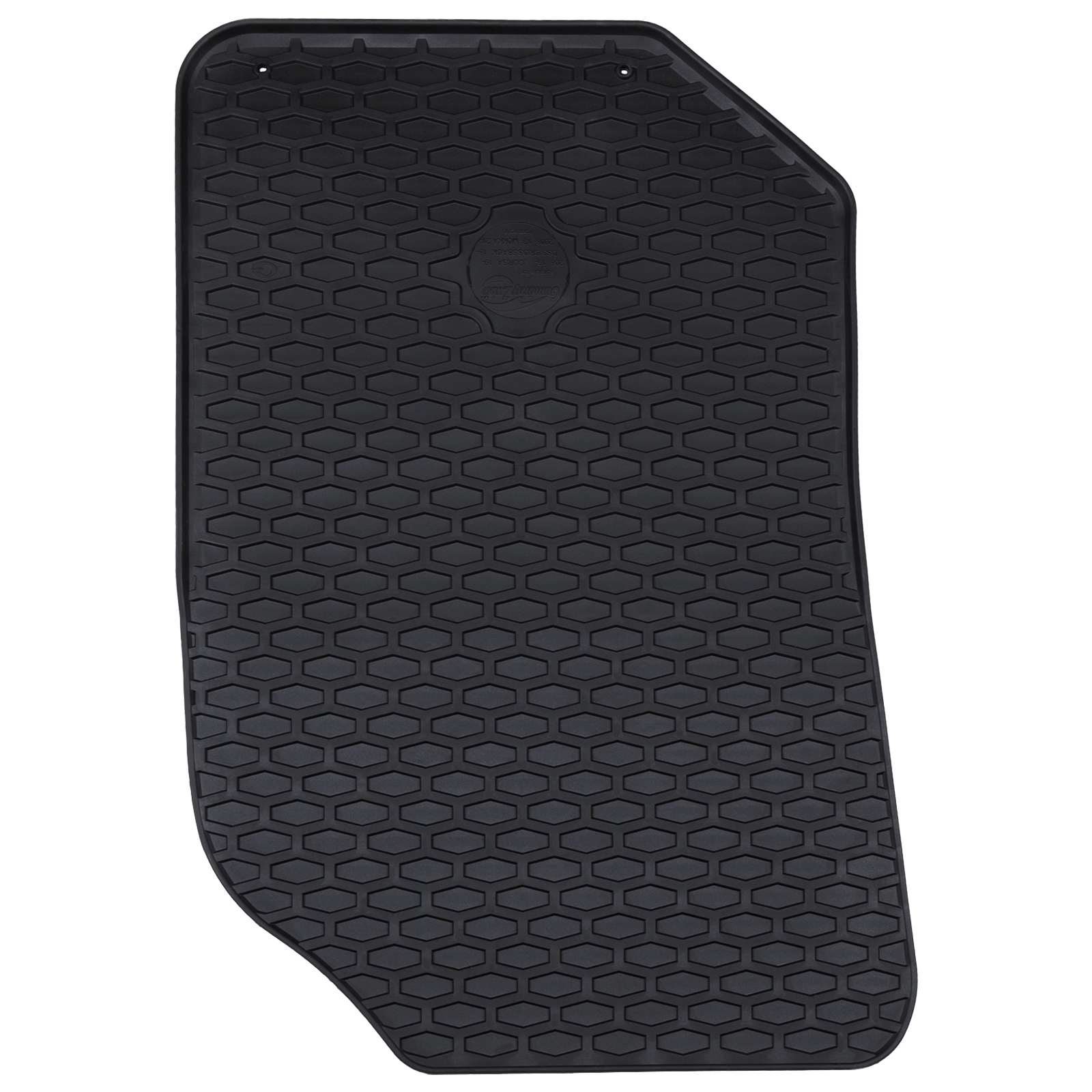 vidaXL Mata samochodowa 4 pcs Czarny odpowiednie dla DS3 2019- Guma