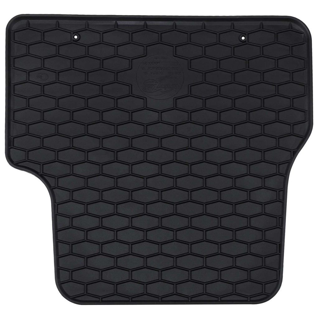 vidaXL Mata samochodowa 4 pcs Czarny odpowiednie dla DS3 2019- Guma