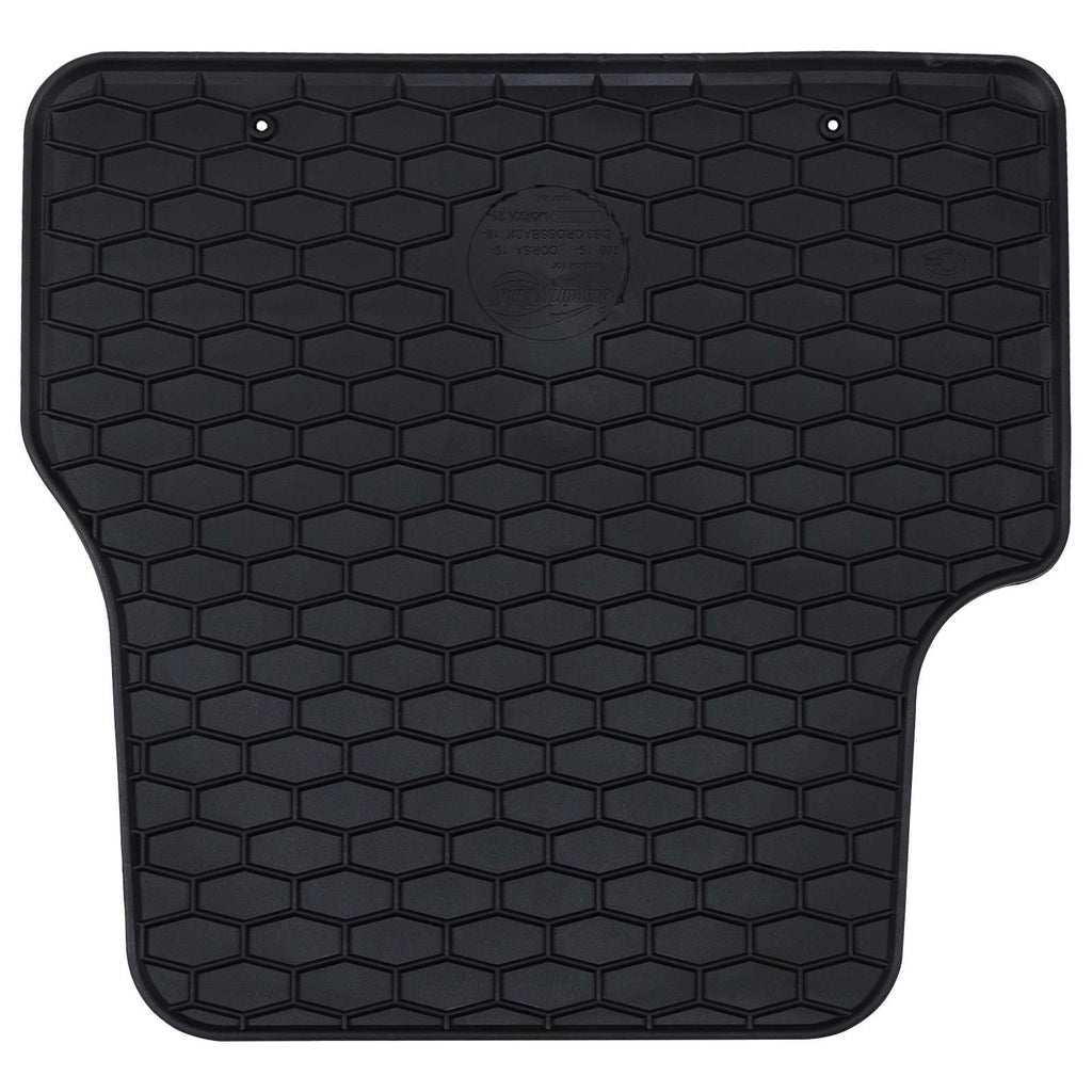 vidaXL Mata samochodowa 4 pcs Czarny odpowiednie dla DS3 2019- Guma