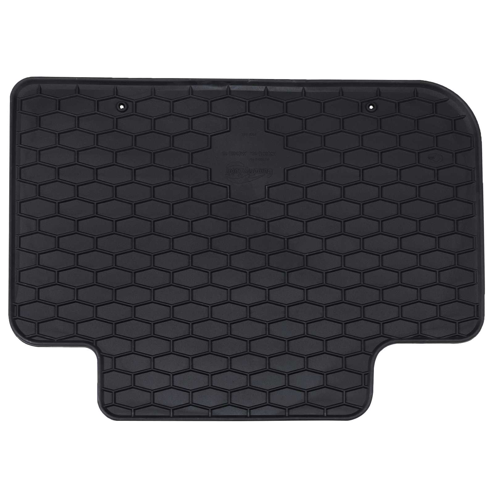vidaXL Mata samochodowa 4 pcs Czarny Guma