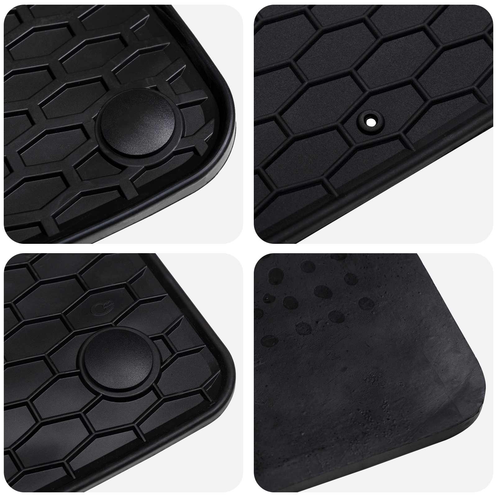 vidaXL Mata samochodowa 4 pcs Czarny suitable for MB GLE , GLS 2019-