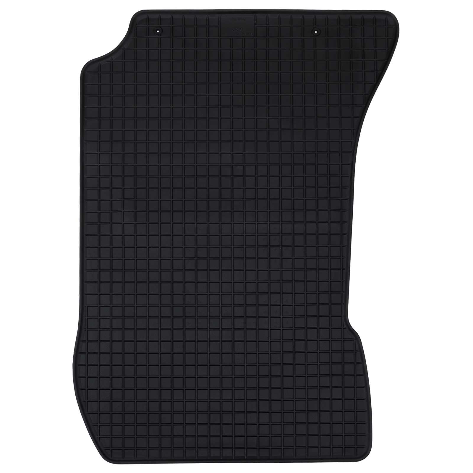 vidaXL Mata samochodowa 4 pcs Czarny Guma