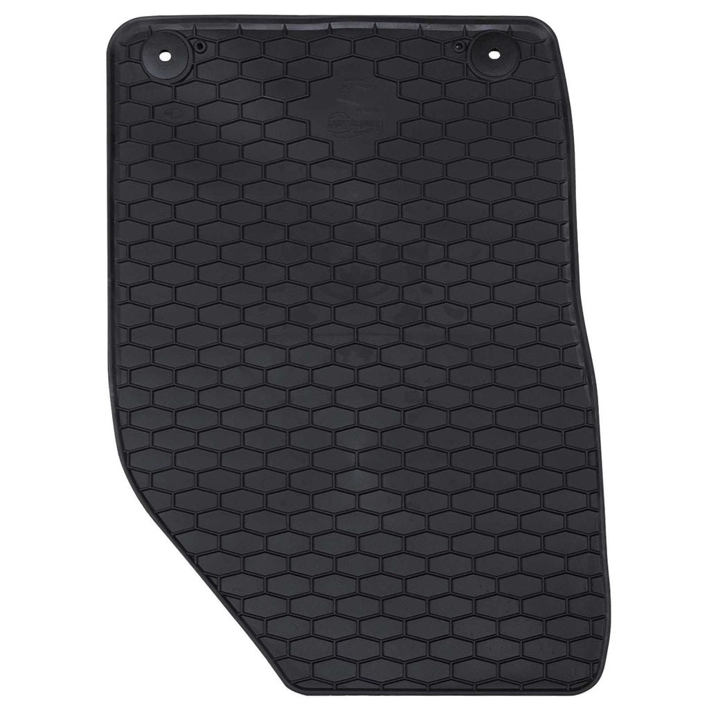 vidaXL Mata samochodowa 4 pcs Czarny pasuje do FABIA III 2014-2022