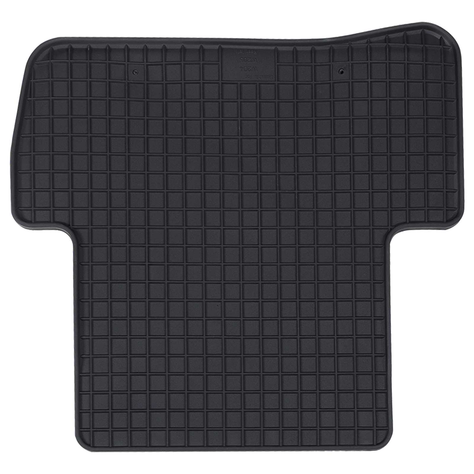 vidaXL Mata samochodowa 4 pcs Czarny Guma