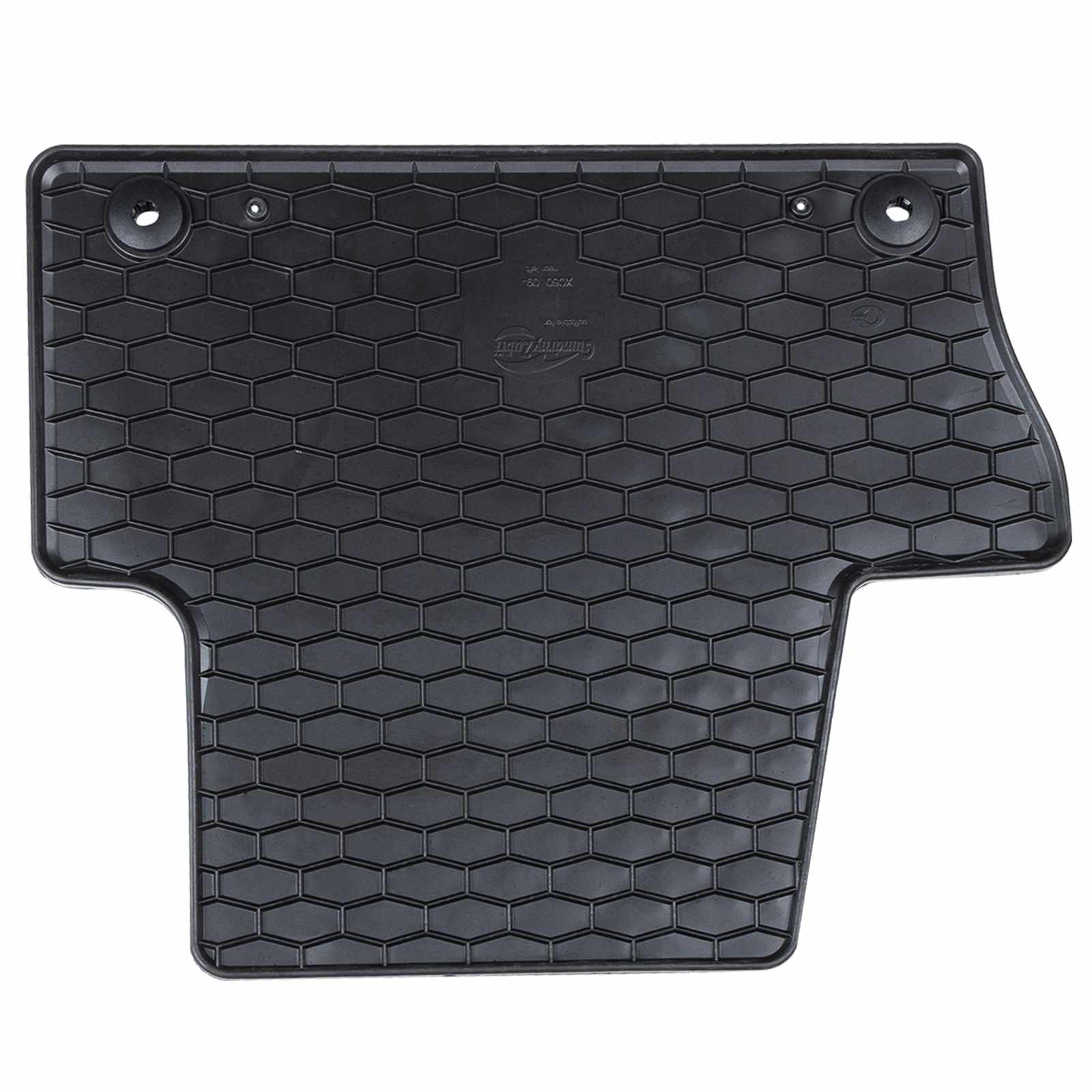 vidaXL Mata samochodowa 4 pcs Czarny suitable for VOLVO XC60 2009-2017