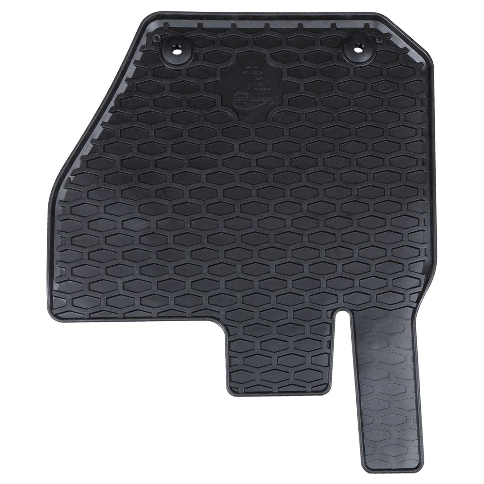 vidaXL Mata samochodowa 4 pcs Czarny suitable for VOLVO XC60 2009-2017