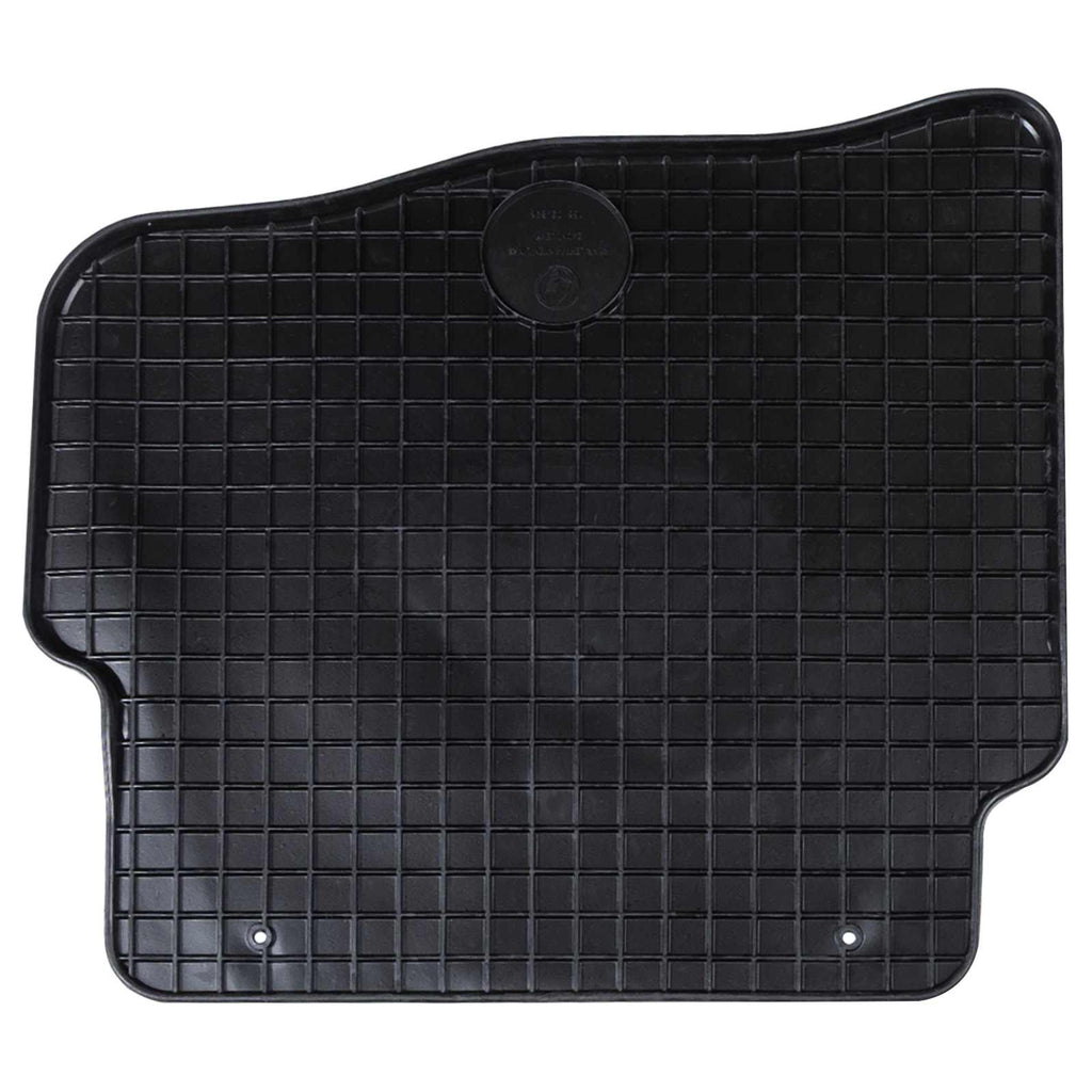vidaXL Mata samochodowa 4 pcs Czarny pasuje do VW POLO 2001-2009 NS