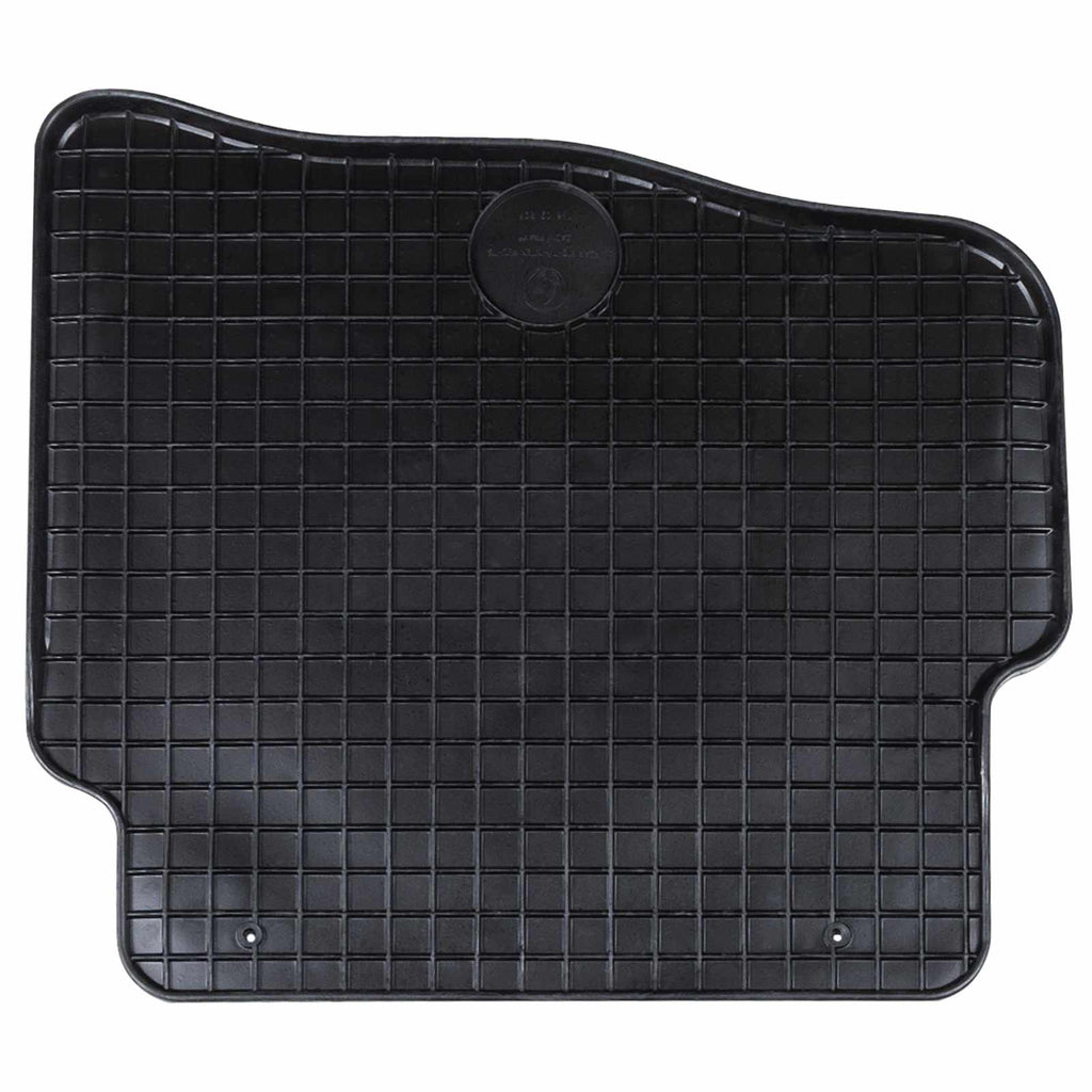 vidaXL Mata samochodowa 4 pcs Czarny pasuje do VW POLO 2001-2009 NS