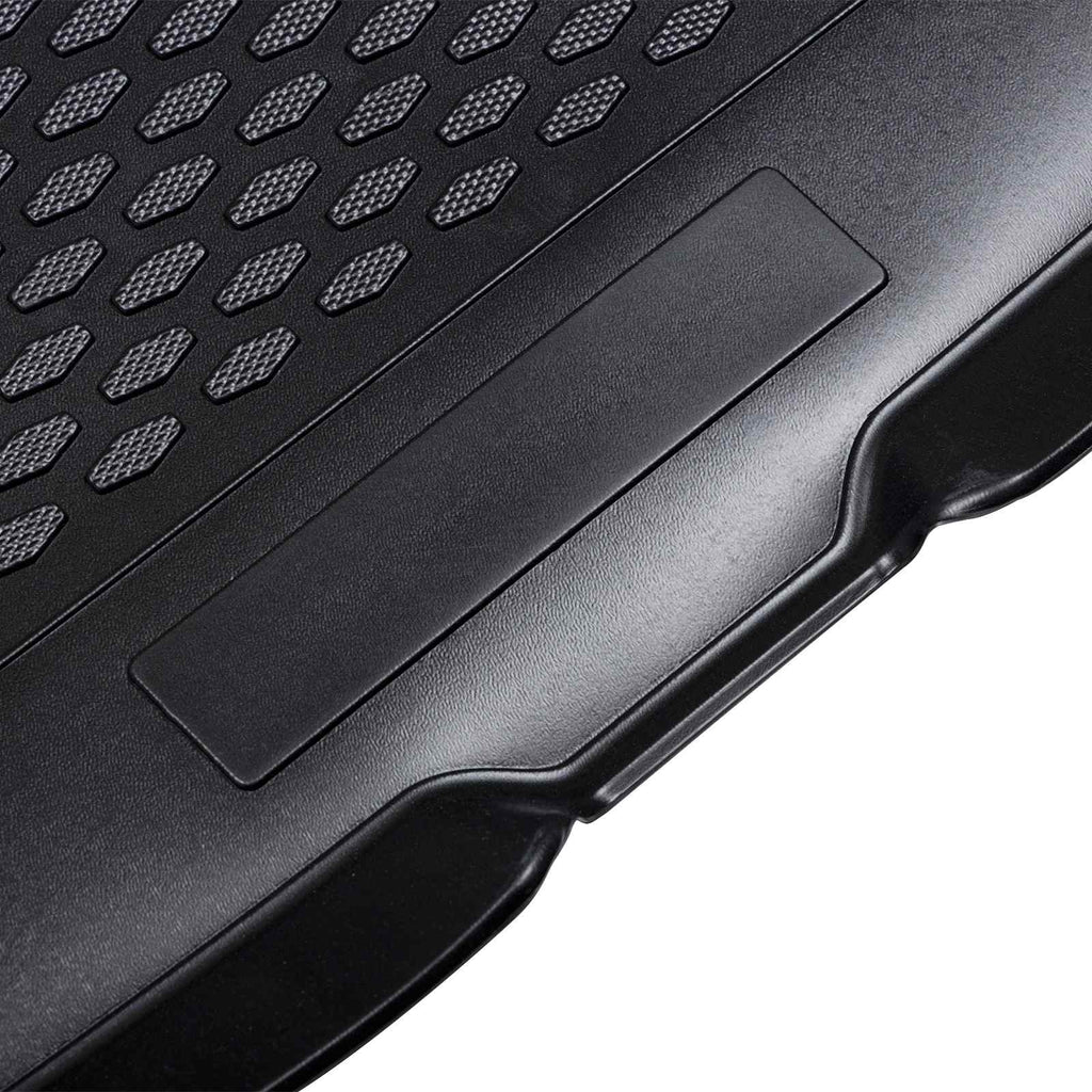 vidaXL Mata bagażnika Czarny odpowiednie dla VW POLO 2017- Guma