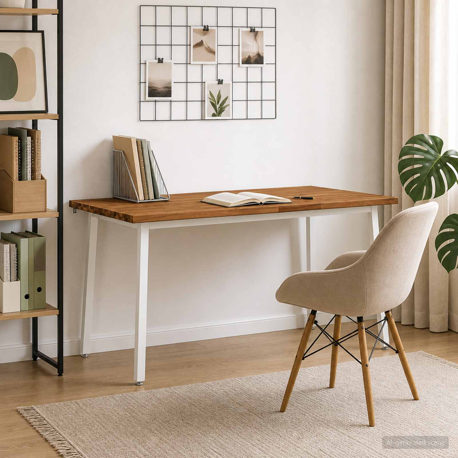 vidaXL Stół jadalny z naturalną krawędzią 160 x 90 x 75 cm naturalny