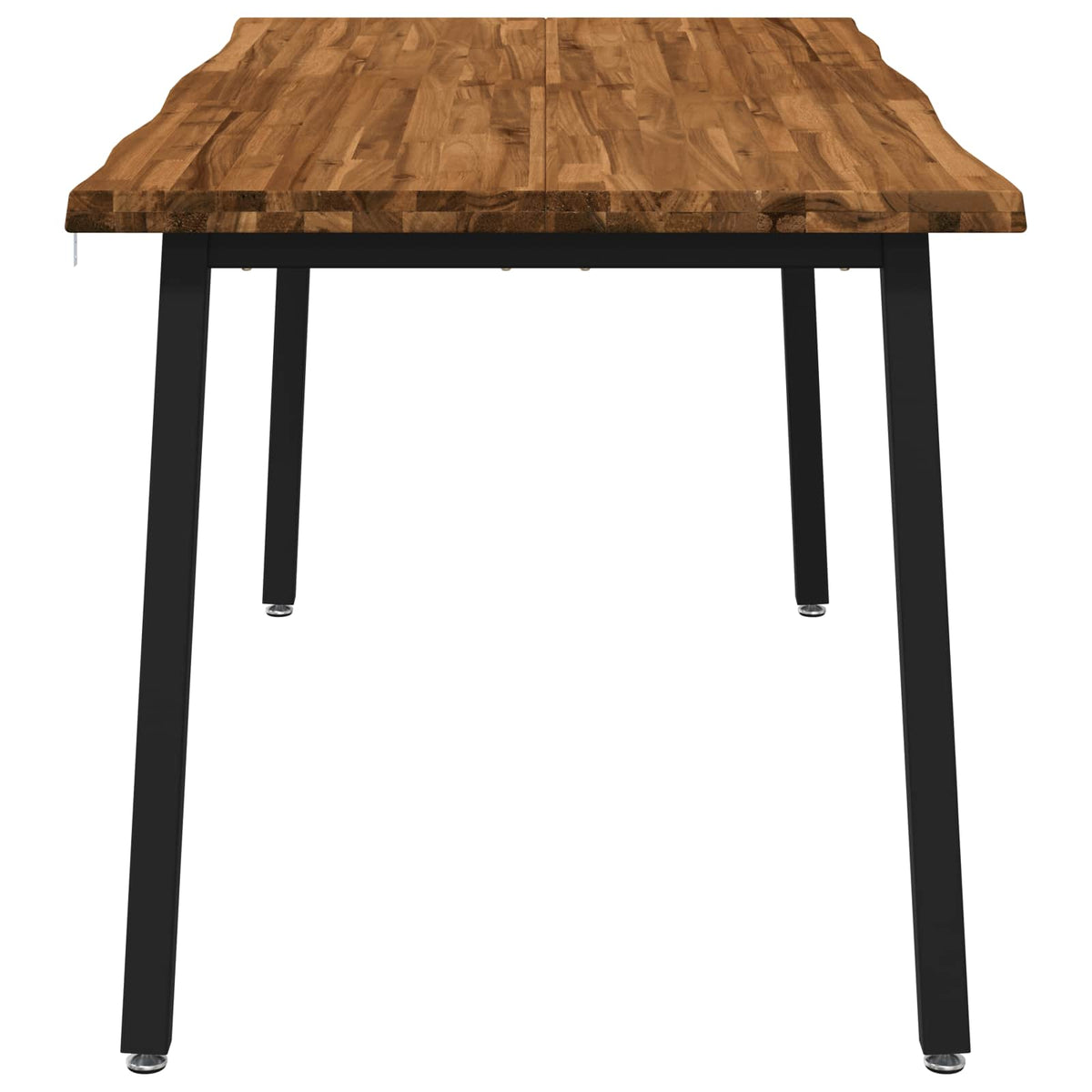 vidaXL Stół jadalny z naturalną krawędzią 140 x 90 x 75 cm naturalny