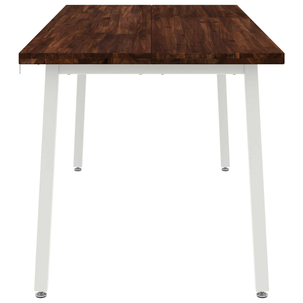 vidaXL Kwadratowy stół do jedzenia 160 x 70 x 75 cm Lite Drewno Akacji