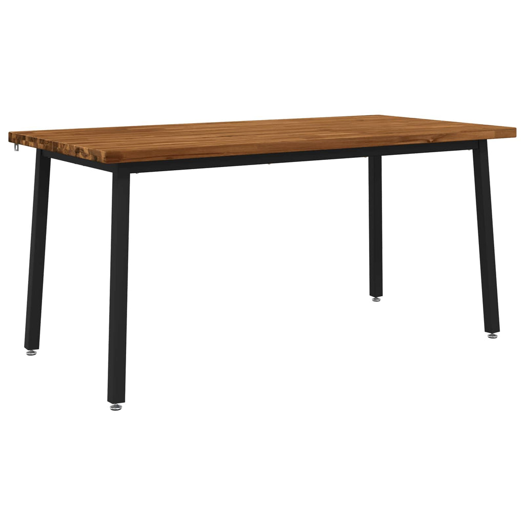 vidaXL Kwadratowy stół do jedzenia 160 x 70 x 75 cm Lite Drewno Akacji
