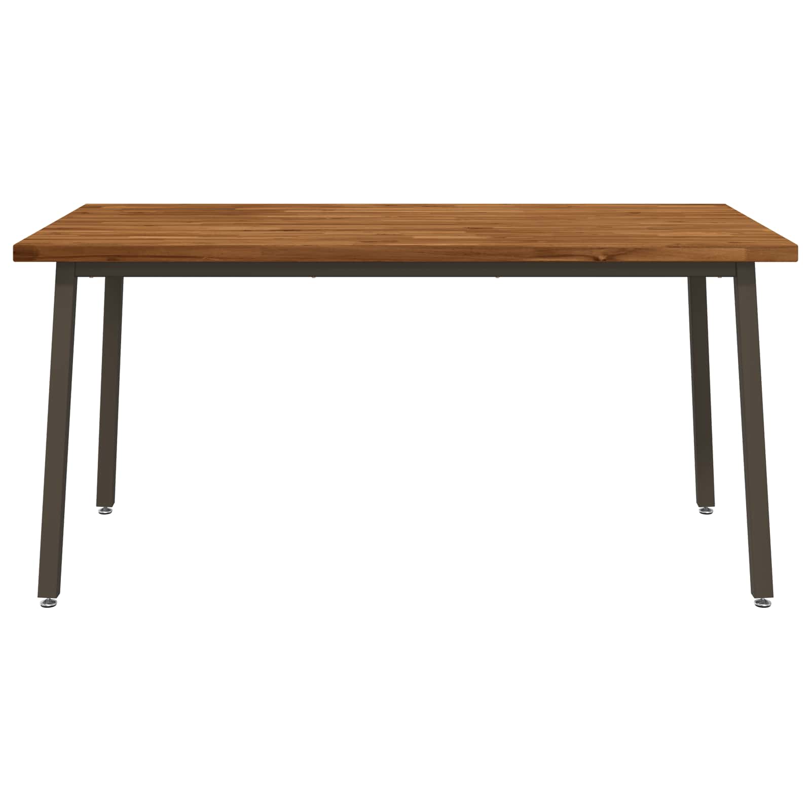 vidaXL Kwadratowy stół do jedzenia 160 x 70 x 75 cm Lite Drewno Akacji
