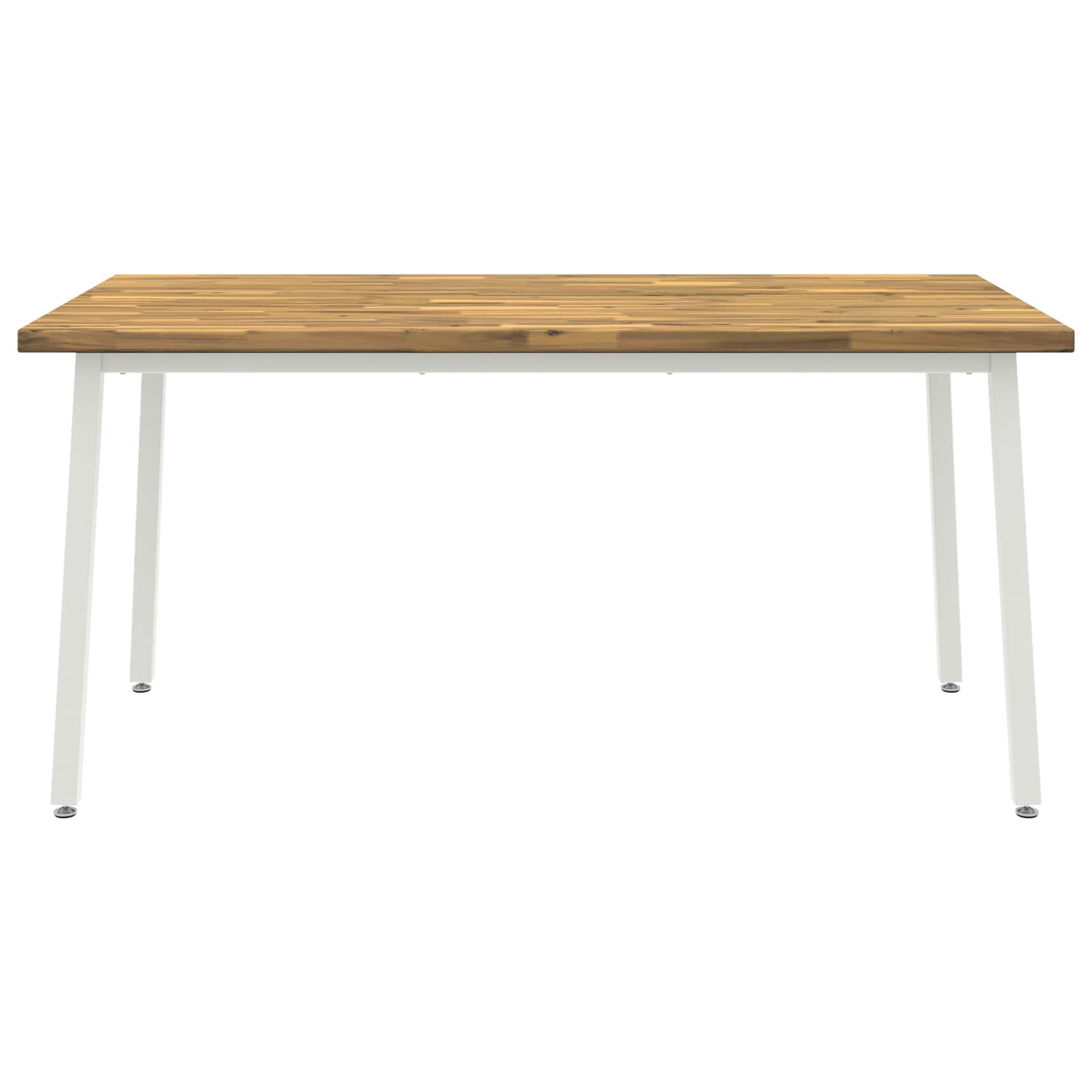 vidaXL Kwadratowy stół do jedzenia 160 x 70 x 75 cm Lite Drewno Akacji