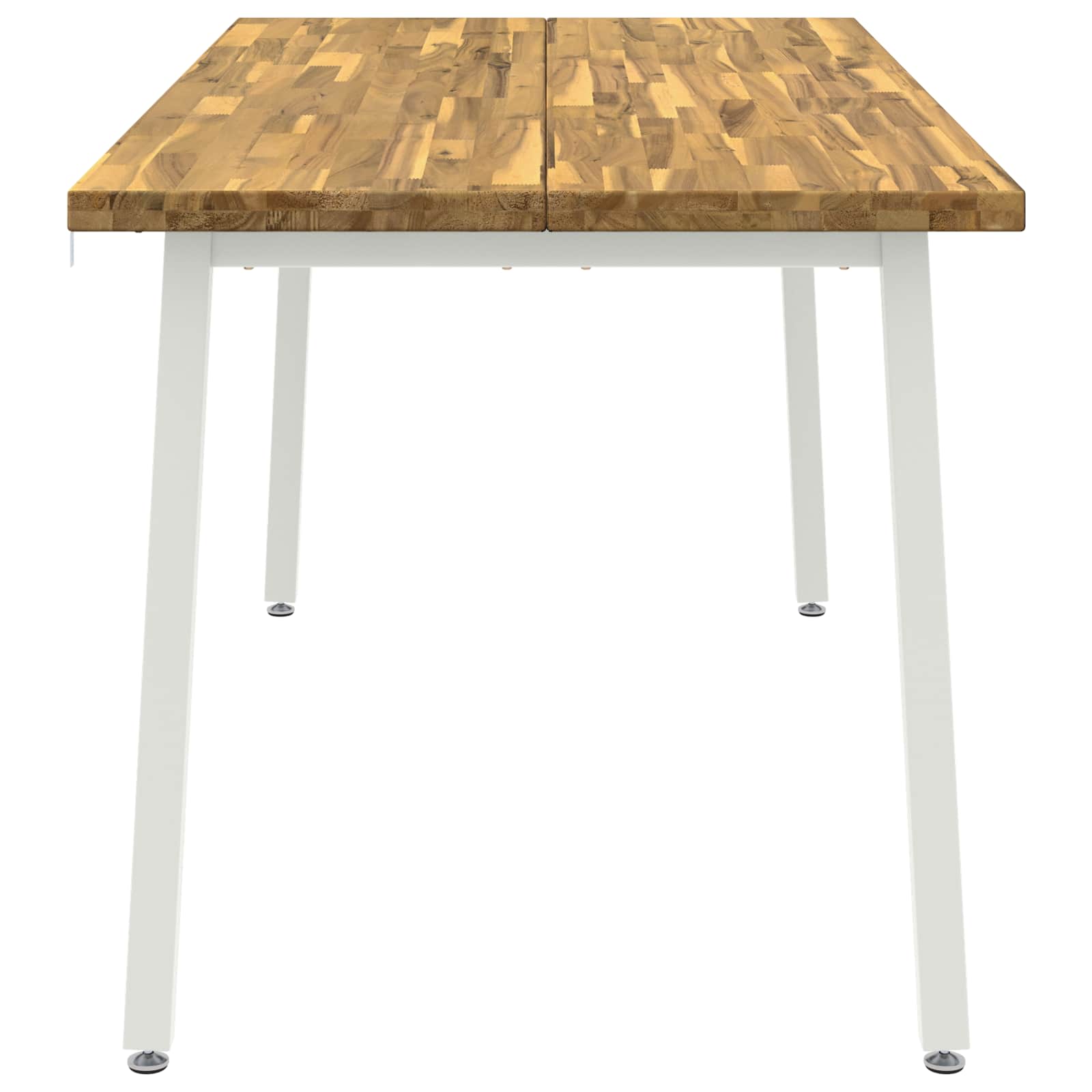 vidaXL Kwadratowy stół do jedzenia 160 x 70 x 75 cm Lite Drewno Akacji