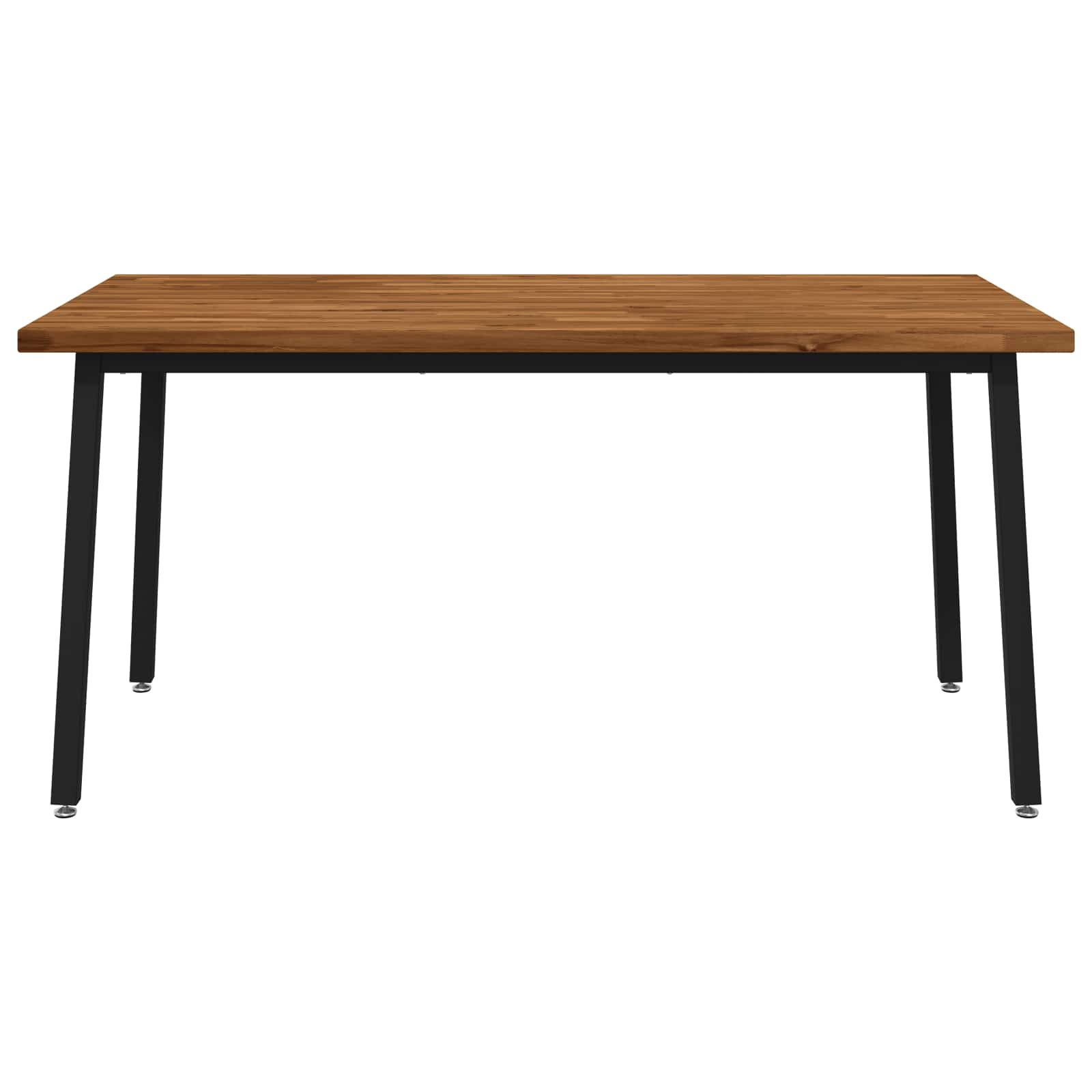 vidaXL Kwadratowy stół do jedzenia 160 x 80 x 75 cm Lite Drewno Akacji