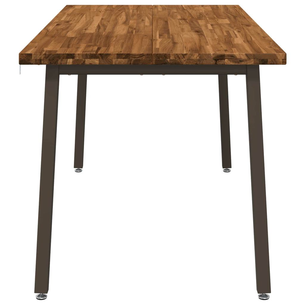vidaXL Kwadratowy stół do jedzenia 160 x 80 x 75 cm Lite Drewno Akacji