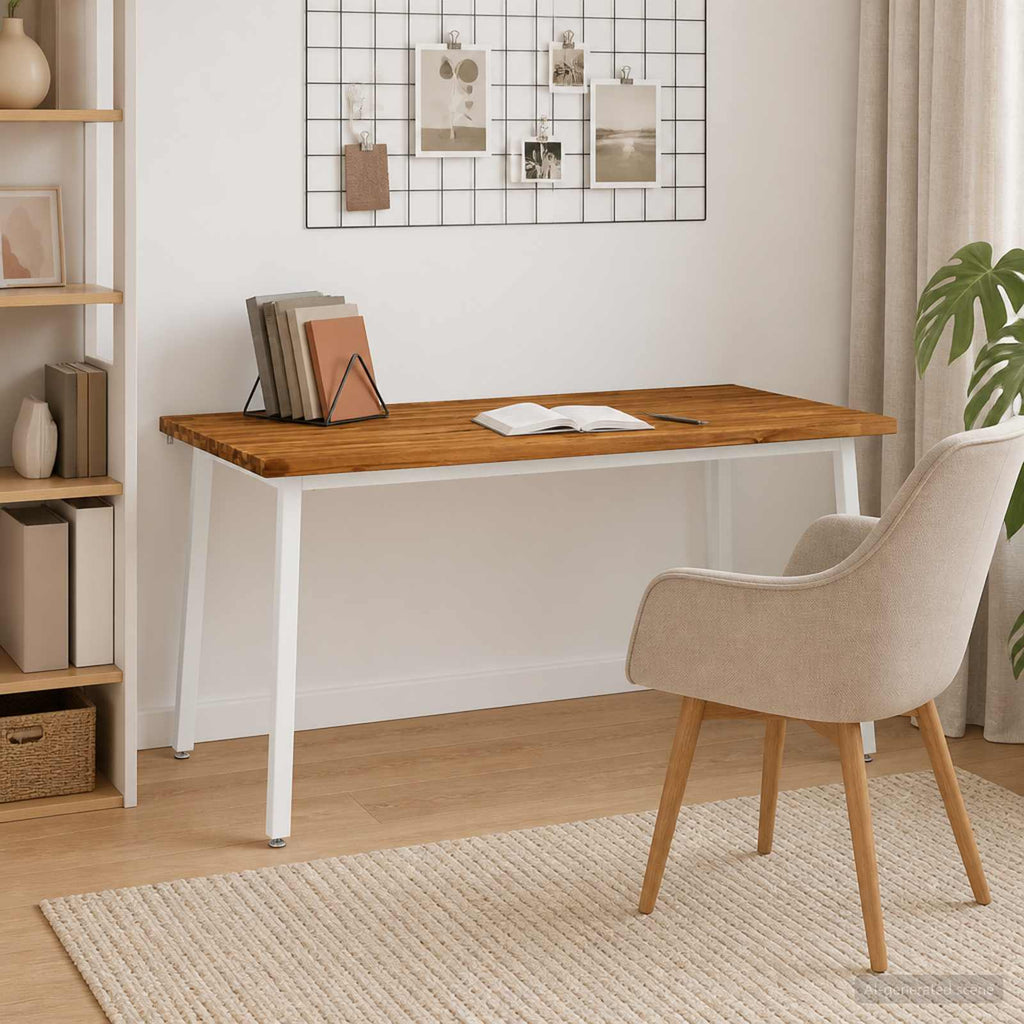 vidaXL Kwadratowy stół do jedzenia 160 x 80 x 75 cm Lite Drewno Akacji