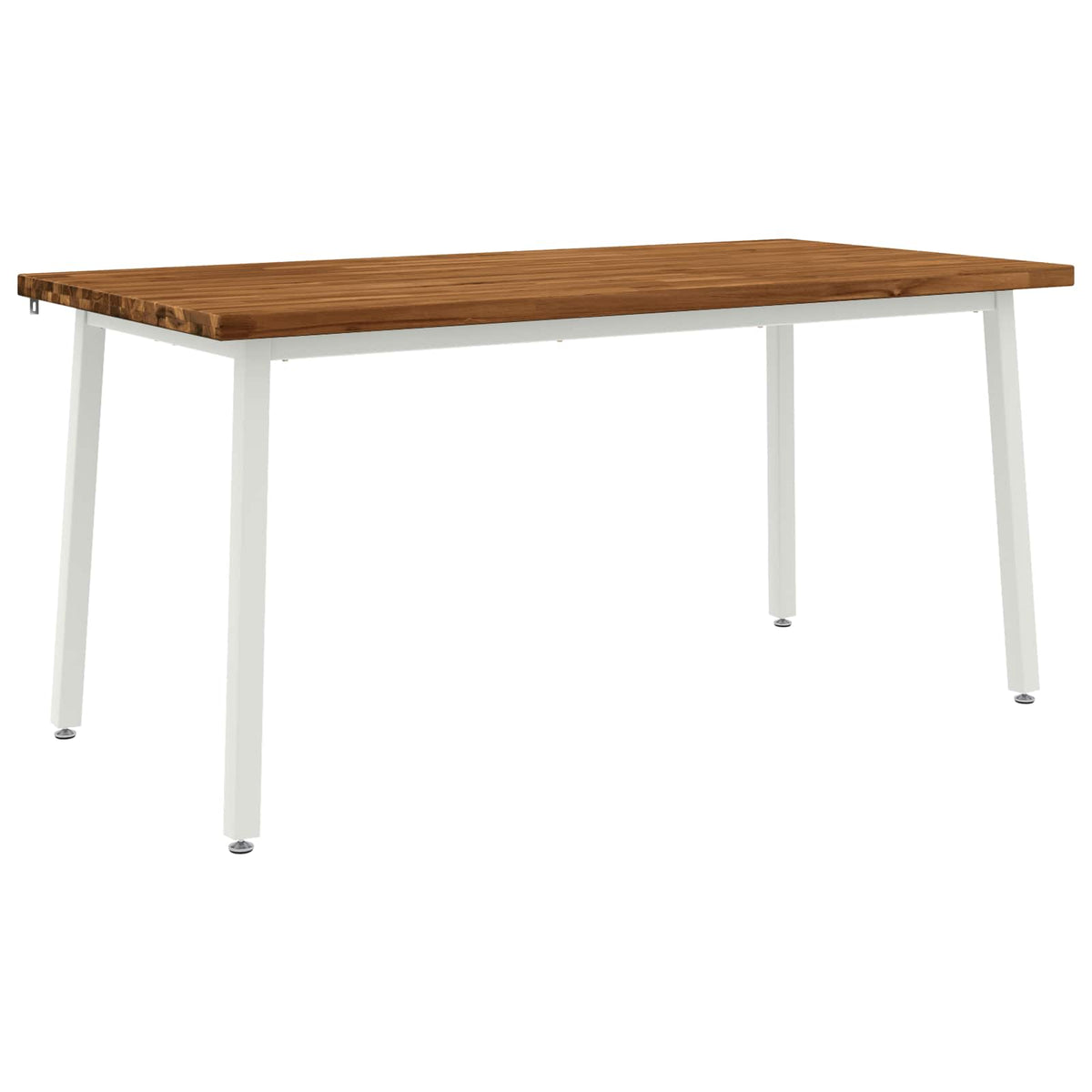 vidaXL Kwadratowy stół do jedzenia 160 x 80 x 75 cm Lite Drewno Akacji