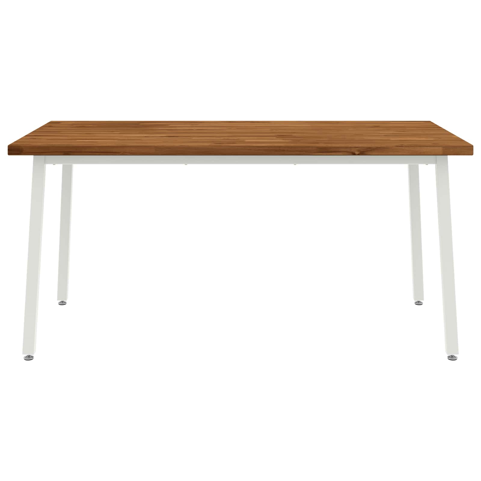 vidaXL Kwadratowy stół do jedzenia 160 x 80 x 75 cm Lite Drewno Akacji