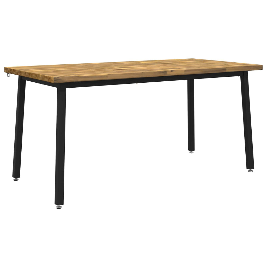 vidaXL Kwadratowy stół do jedzenia 160 x 80 x 75 cm Lite Drewno Akacji