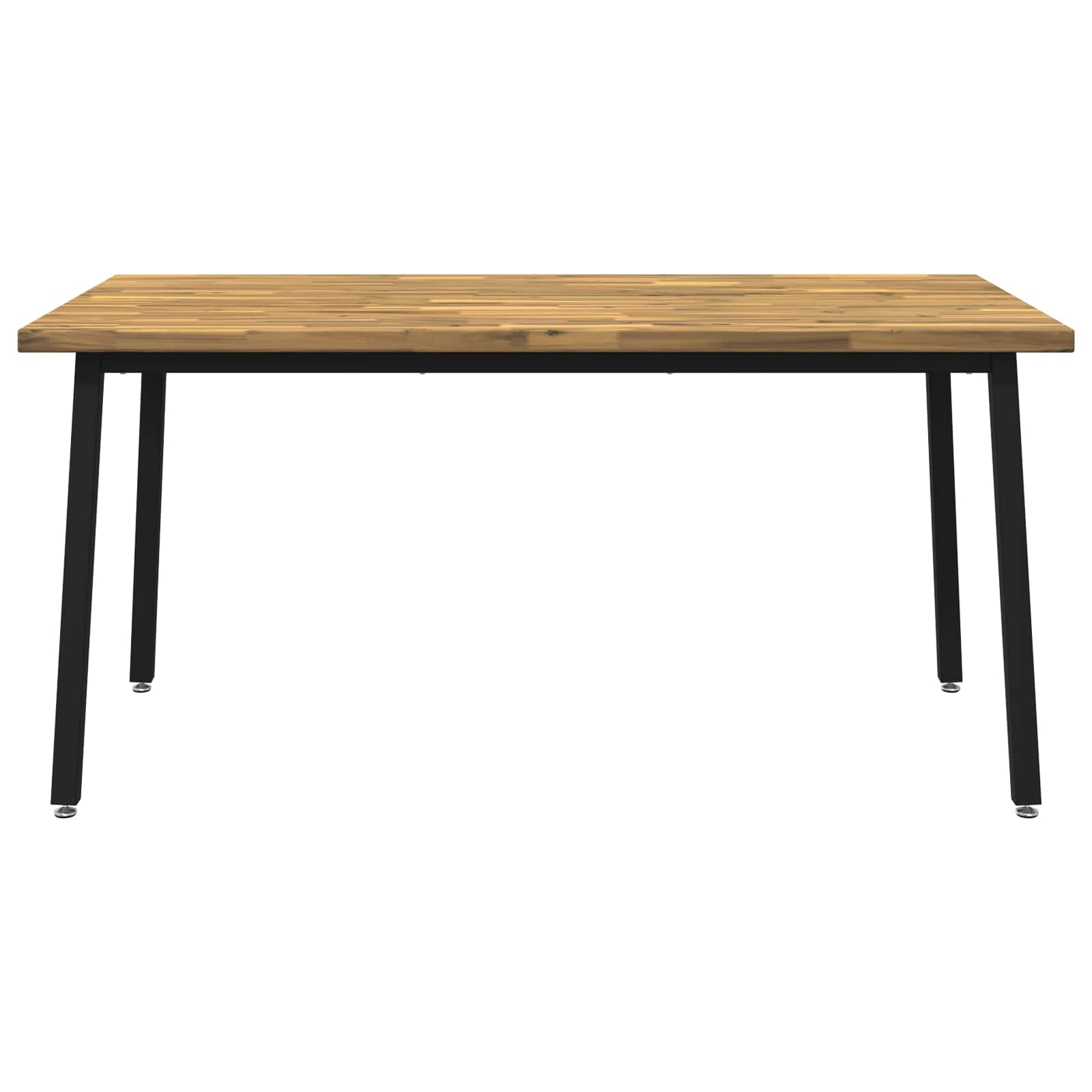 vidaXL Kwadratowy stół do jedzenia 160 x 80 x 75 cm Lite Drewno Akacji