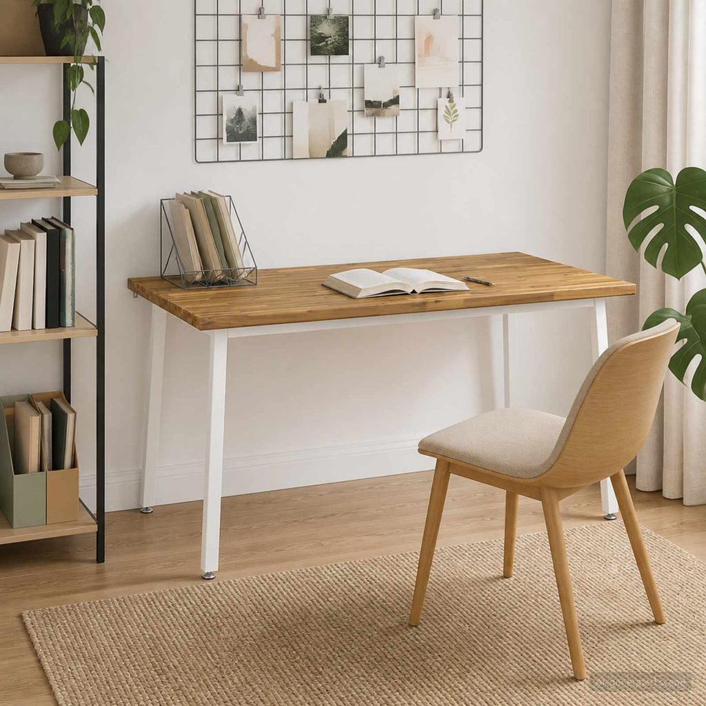 vidaXL Kwadratowy stół do jedzenia 160 x 70 x 75 cm Lite Drewno Akacji