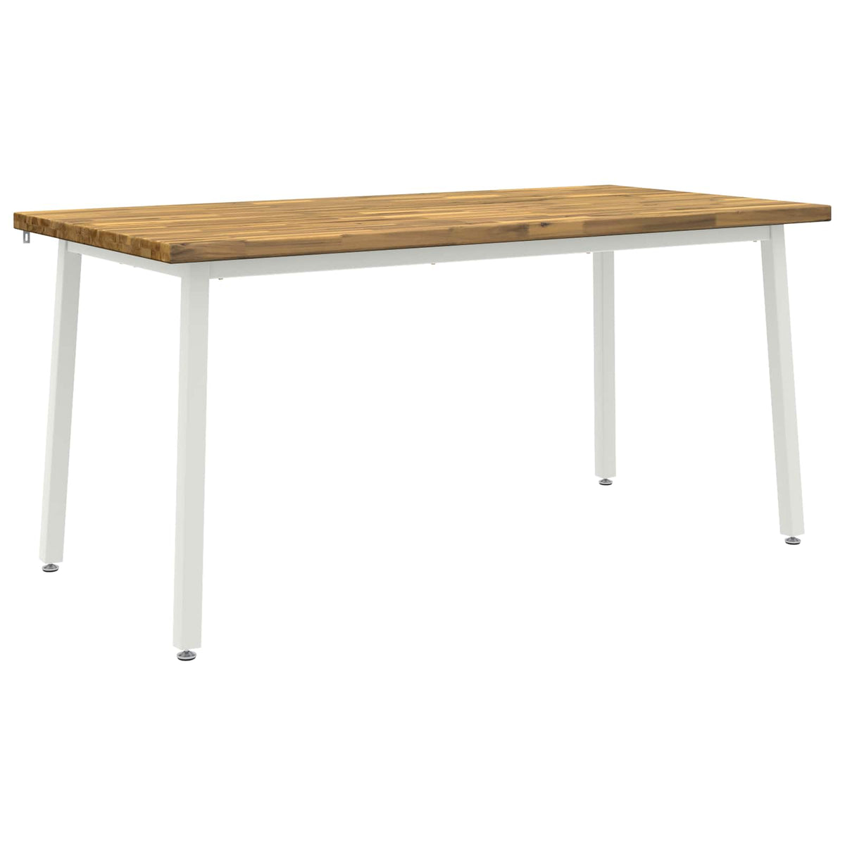vidaXL Kwadratowy stół do jedzenia 160 x 80 x 75 cm Lite Drewno Akacji