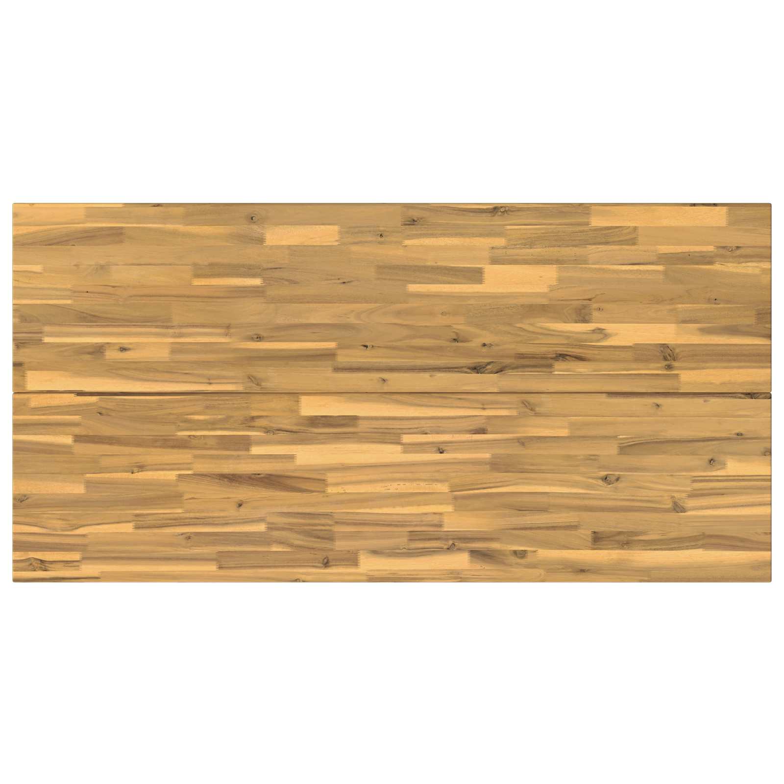vidaXL Kwadratowy stół do jedzenia 160 x 80 x 75 cm Lite Drewno Akacji