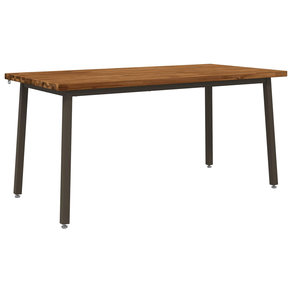 vidaXL Kwadratowy stół do jedzenia 160 x 90 x 75 cm Lite Drewno Akacji