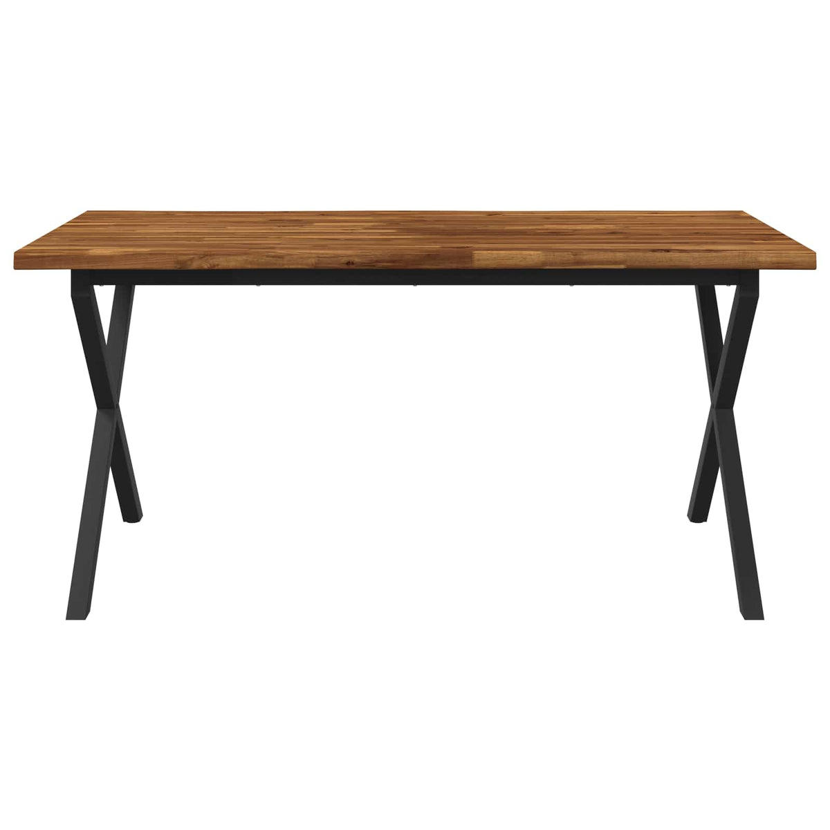 vidaXL Stół jadalny z naturalną krawędzią 160 x 80 x 75 cm naturalny