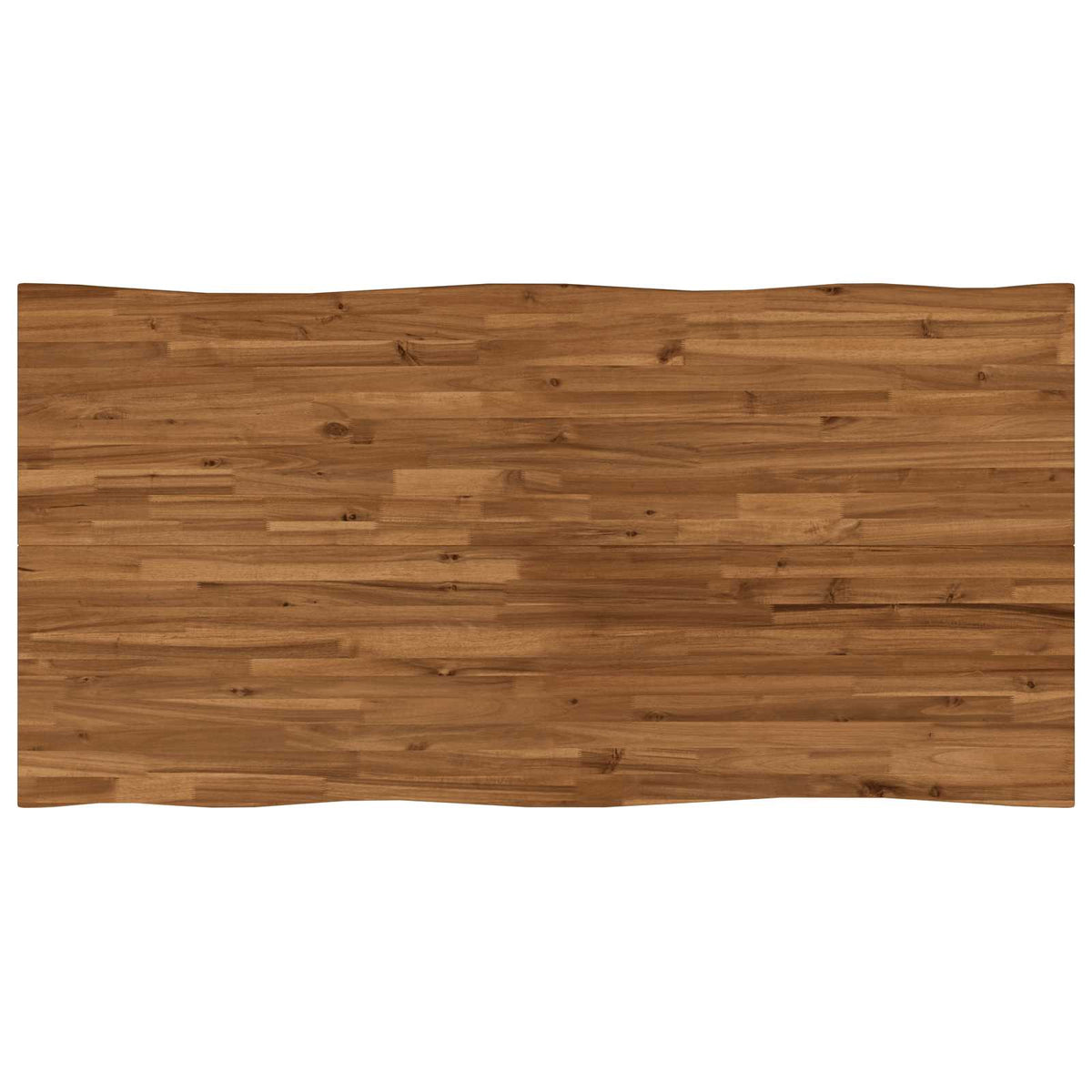 vidaXL Stół jadalny z naturalną krawędzią 160 x 80 x 75 cm naturalny