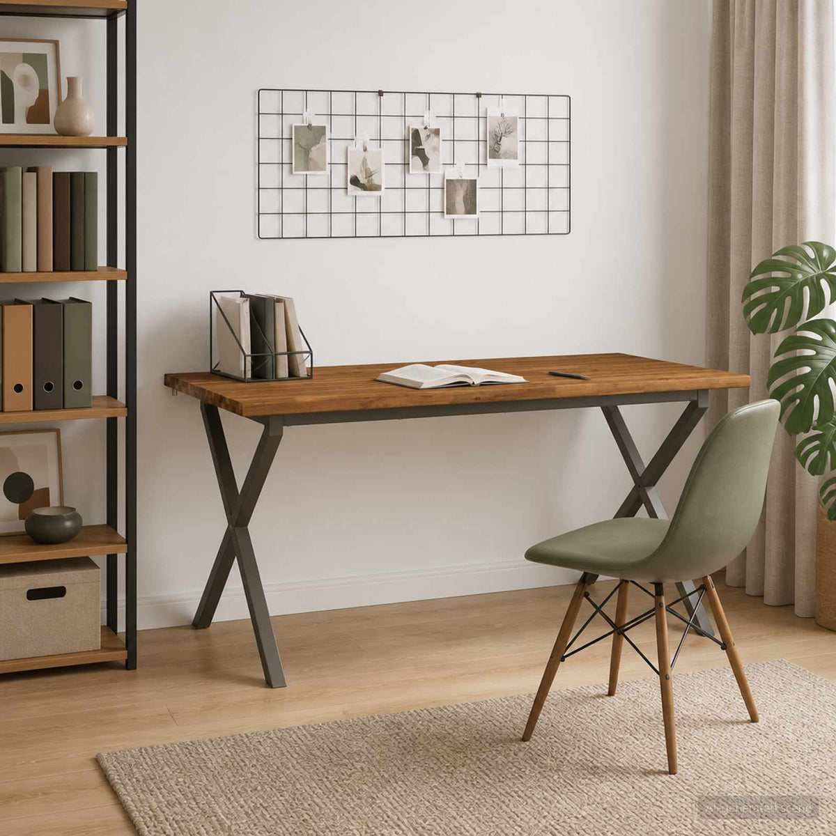 vidaXL Stół jadalny z naturalną krawędzią 160 x 80 x 75 cm naturalny
